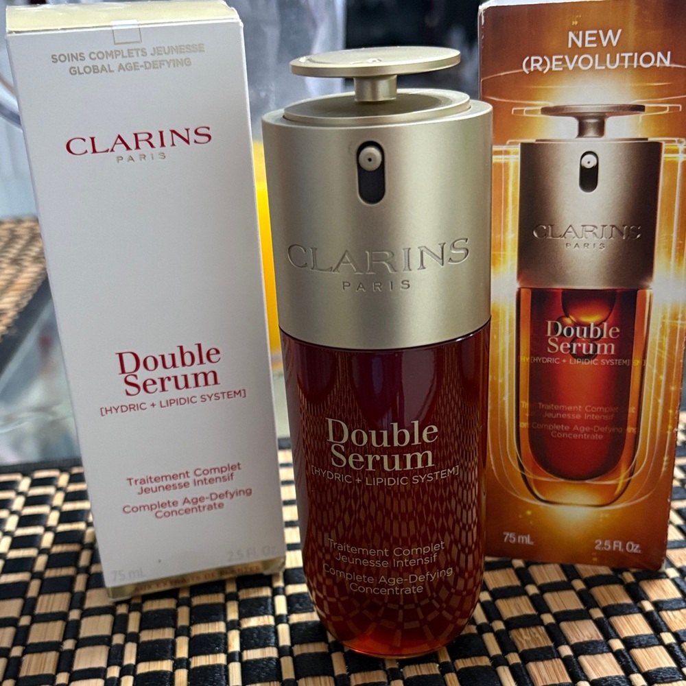 Clarins Double Serum - Gold and Deep Red